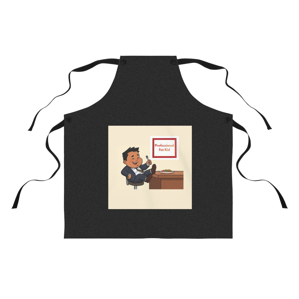 Apron — 'Professional Fat Kid' Funny Kitchen Apron for Bakers & Grillers