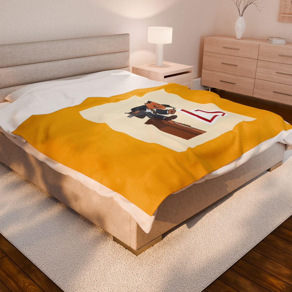 Professional Fat Kid Velveteen Plush Blanket