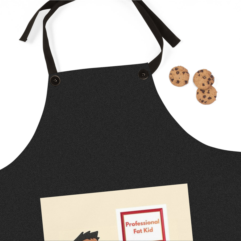 Apron — 'Professional Fat Kid' Funny Kitchen Apron for Bakers & Grillers