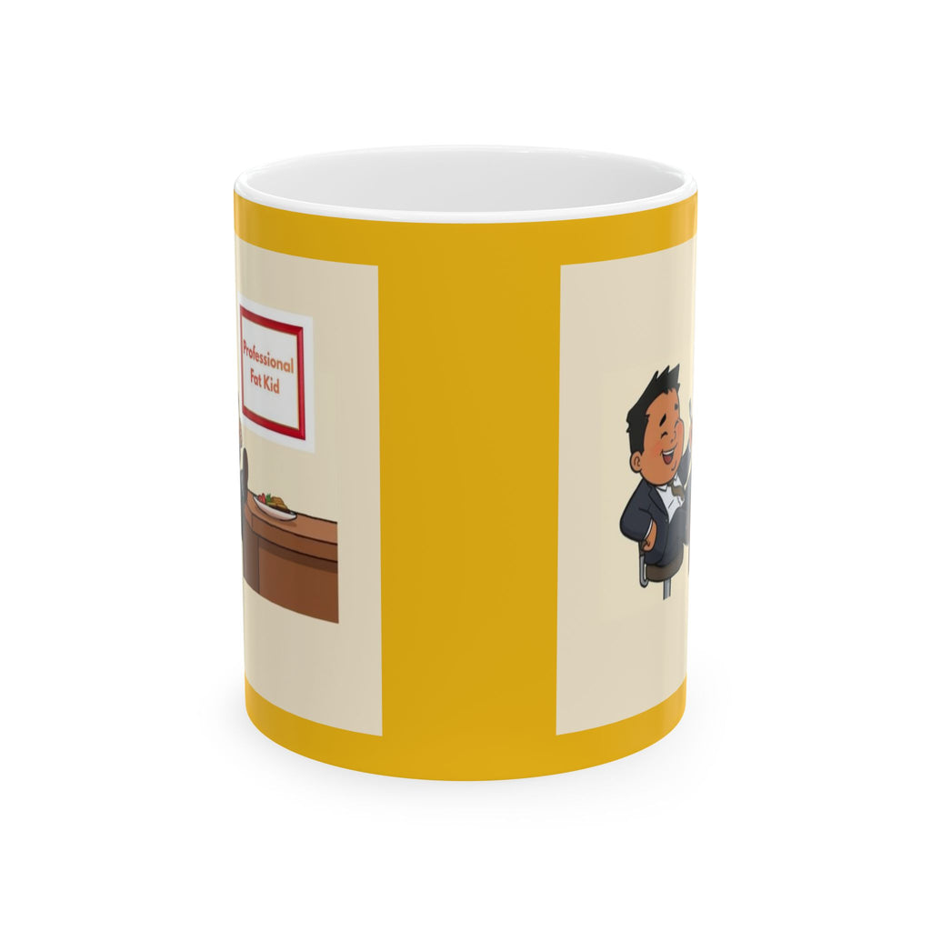 Teacher Appreciation Ceramic Mug — Cute Classroom Cartoon Design (11oz/15oz)